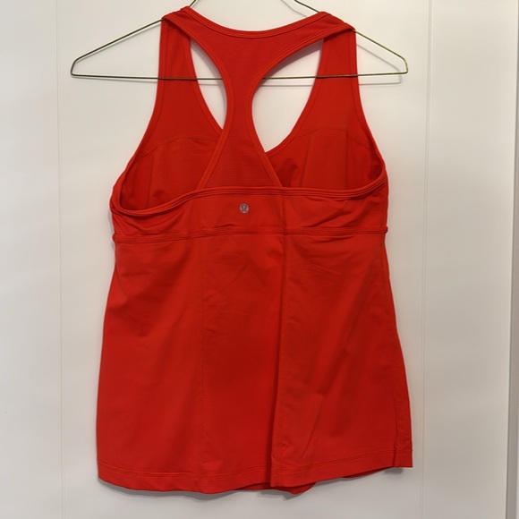 Lululemon yoga top. Size 12. Built in shelf bra - Picture 2 of 3